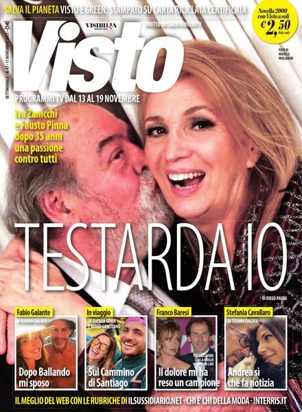 Visto – 11 Novembre 2021 Cover
