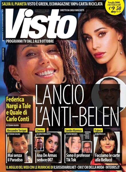 Visto – 30 Settembre 2021 Cover