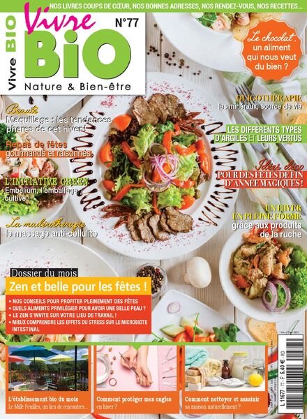 Vivre Bio – novembre 2021 Cover