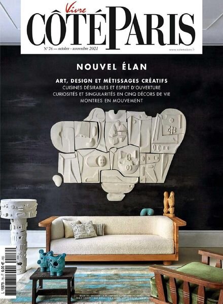 Vivre Cote Paris – octobre 2021 Cover