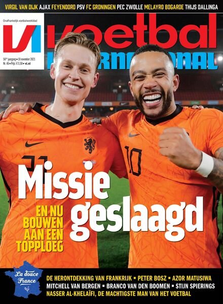 Voetbal International – 18 november 2021 Cover