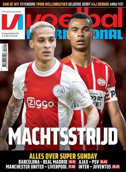 Voetbal International – 20 oktober 2021 Cover