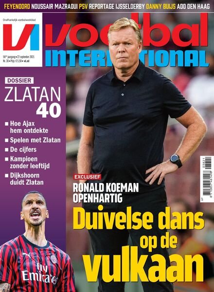 Voetbal International – september 2021 Cover