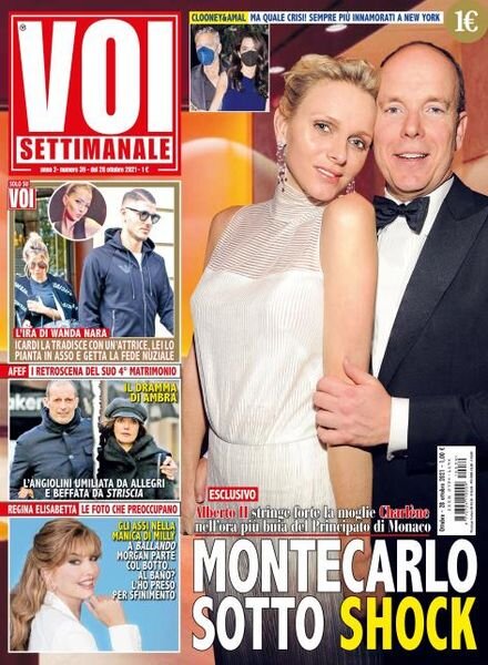 Voi – 22 ottobre 2021 Cover