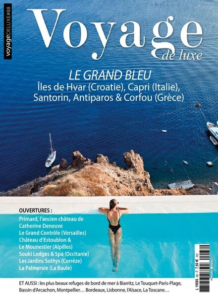 Voyage de Luxe – juin 2021 Cover