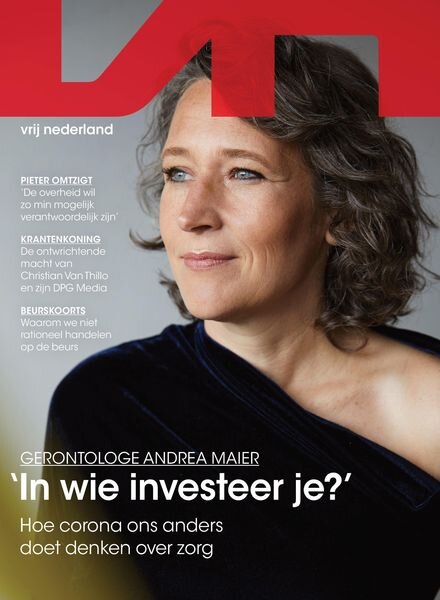 Vrij Nederland – 29 april 2021 Cover