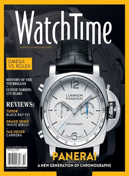 WatchTime – October 2021 Cover