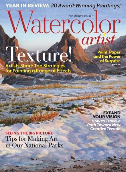 Watercolor Artist – November 2021 Cover