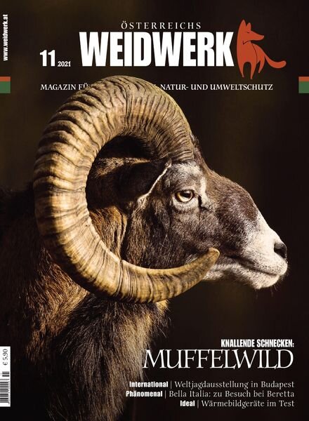 WEIDWERK – 01 November 2021 Cover