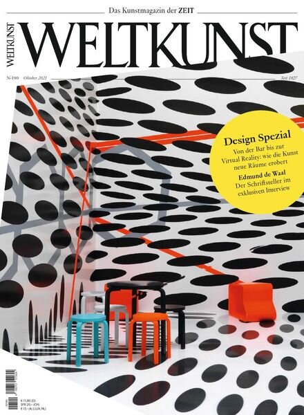 Weltkunst – Oktober 2021 Cover