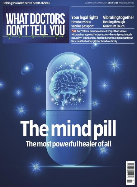 What Doctors Don’t Tell You – October 2021 Cover