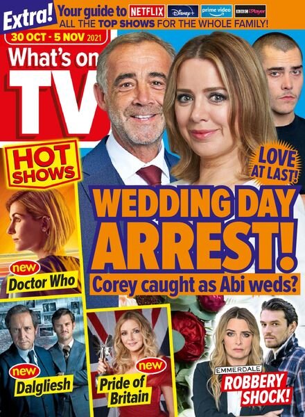 What’s on TV – 30 October 2021 Cover