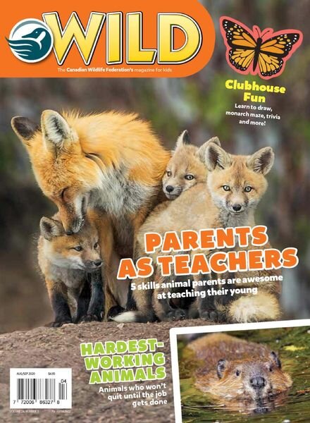 Wild Magazine for Kids – August-September 2020 Cover
