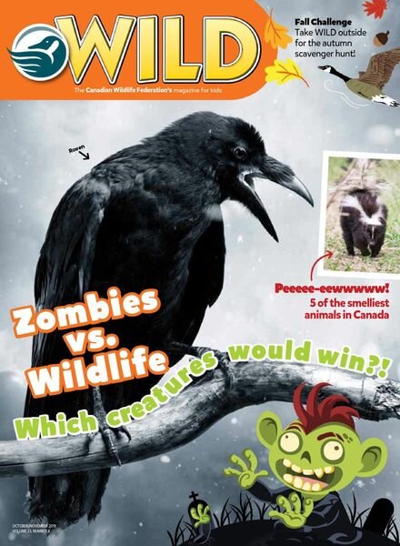 Wild Magazine for Kids – October-November 2019 Cover