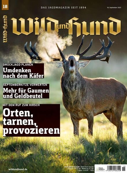 Wild und Hund – 16 September 2021 Cover
