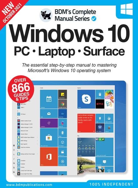 Windows 10 Solutions – October 2021 Cover