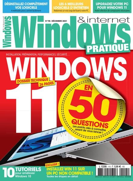 Windows & Internet Pratique – Decembre 2021 Cover