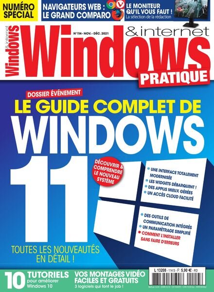 Windows & Internet Pratique – Novembre-Decembre 2021 Cover