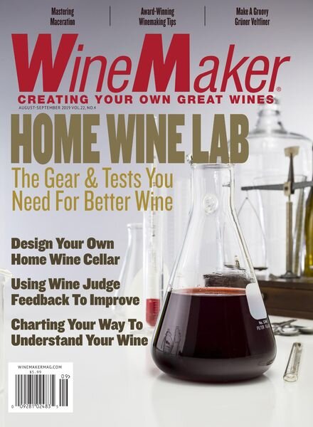 WineMaker – August 2019 Cover