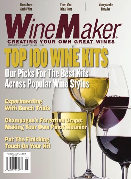 WineMaker – December 2019 Cover