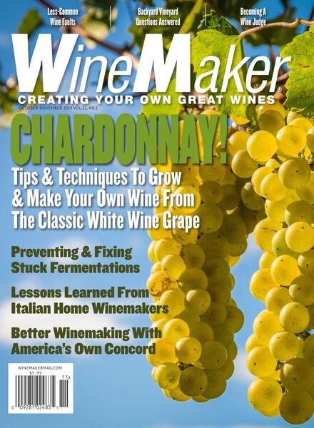 WineMaker – October 2019 Cover