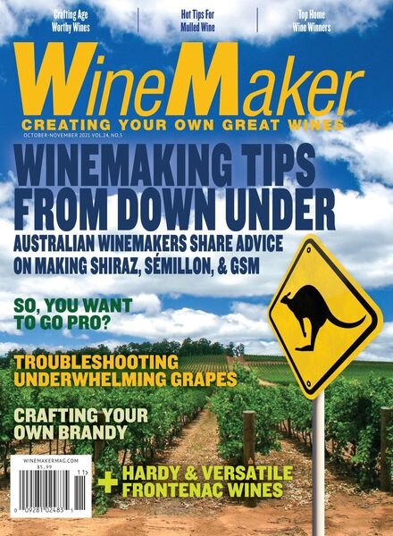 WineMaker – October 2021 Cover