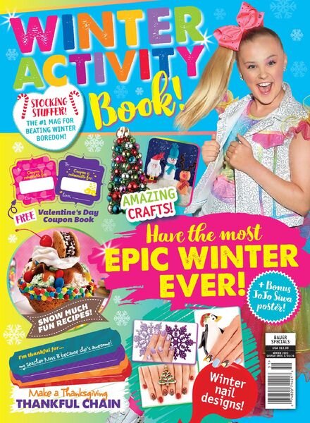 Winter Activity Book – January 2020 Cover