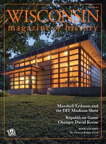 Wisconsin Magazine of History – November 2021 Cover