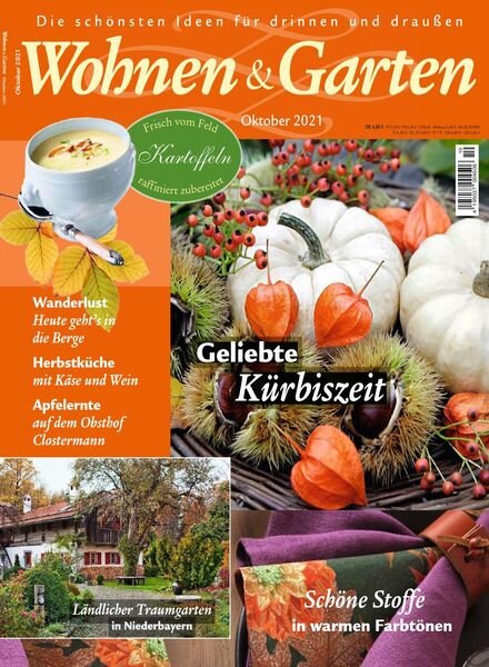 Wohnen & Garten – Oktober 2021 Cover