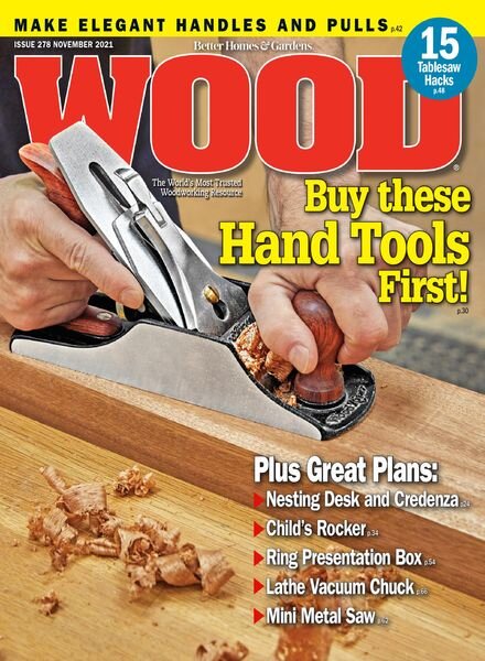 WOOD Magazine – November 2021 Cover