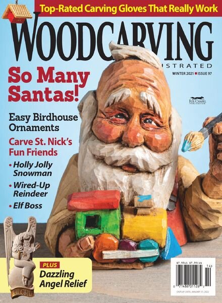 Woodcarving Illustrated – October 2021 Cover
