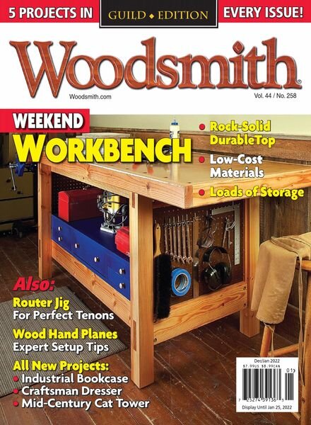 Woodsmith – December 2021 Cover
