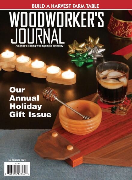 Woodworker’s Journal – December 2021 Cover