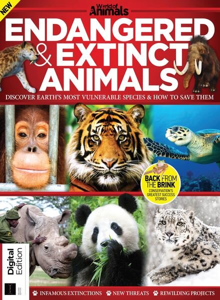 World of Animals – Endangered & Extinct Animals – September 2021 Cover