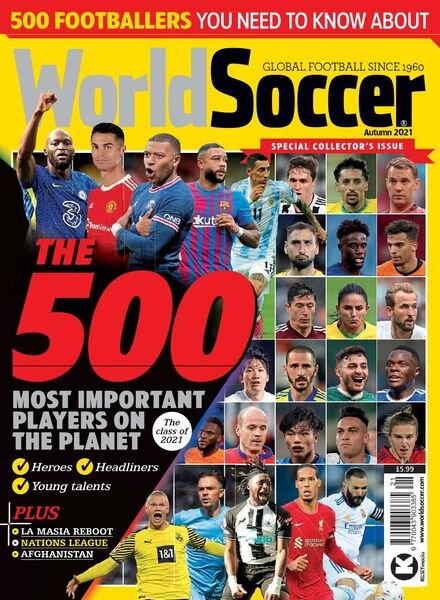 World Soccer – Autumn 2021 Cover