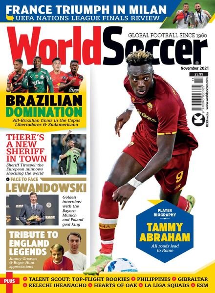 World Soccer – November 2021 Cover