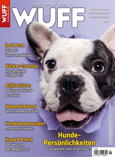 WUFF – Oktober 2021 Cover