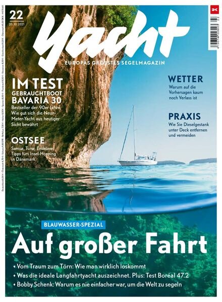 Yacht Germany – 20 Oktober 2021 Cover