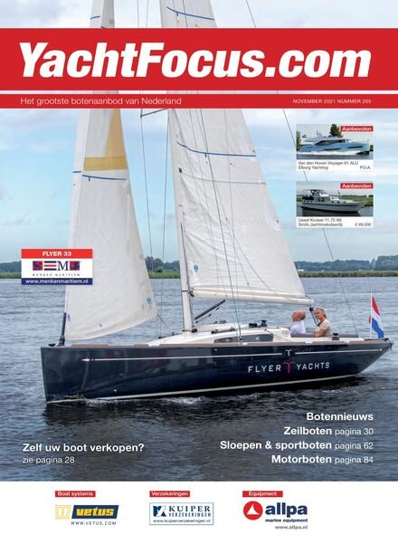 YachtFocus Magazine – oktober 2021 Cover