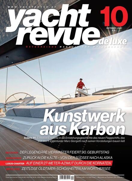 Yachtrevue – 01 Oktober 2021 Cover