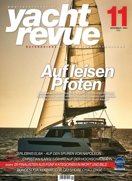 Yachtrevue – November 2021 Cover