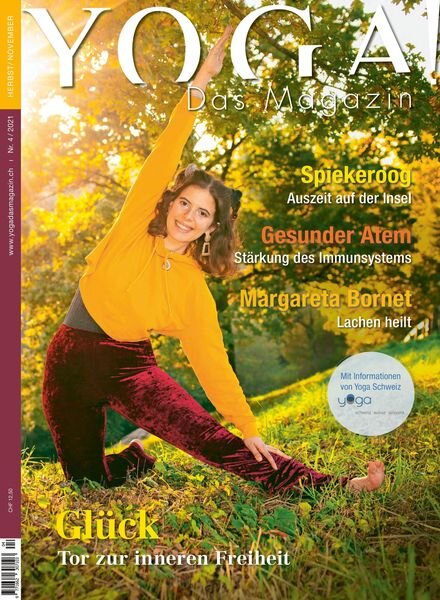 YOGA! Das Magazin – November 2021 Cover