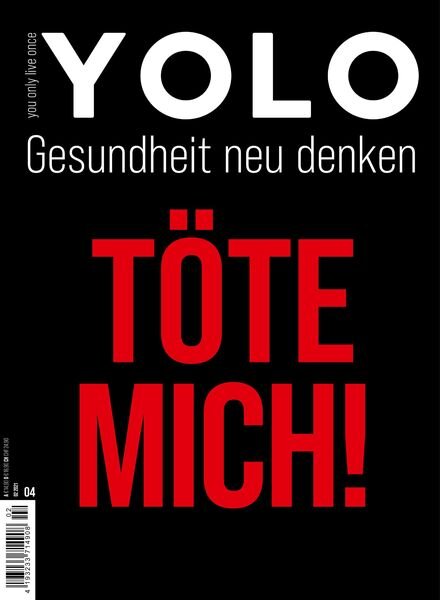 YOLO – You only live once – 16 Juni 2021 Cover