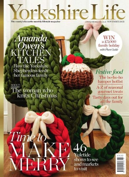 Yorkshire Life – December 2021 Cover