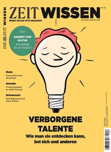 Zeit Wissen – November-Dezember 2021 Cover