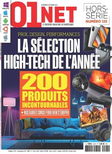 01net – Hors-Serie – novembre-decembre 2021 Cover