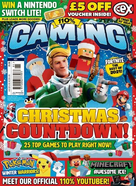 110% Gaming – Issue 91 – December 2021 Cover