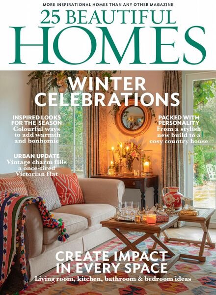 25 Beautiful Homes – January 2022 Cover