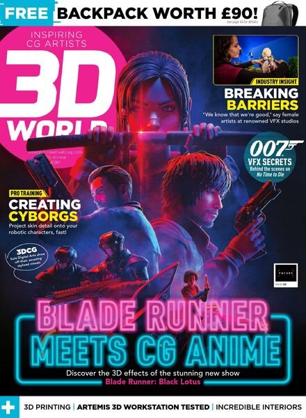 3D World UK – January 2022 Cover