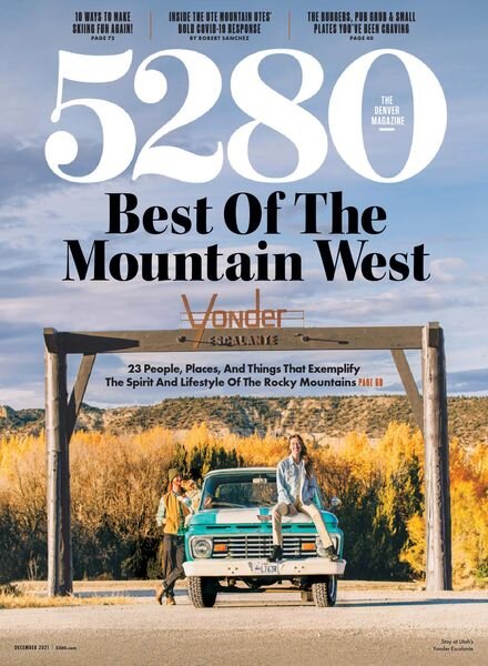 5280 Magazine – December 2021 Cover